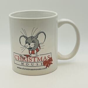 Christmas Mouse Ceramic Coffee Cup/Mug from Christmas Mouse 10 Oz